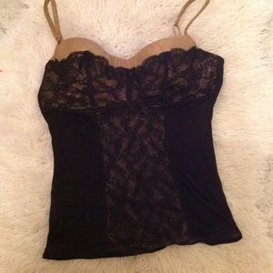 Black & Tan Corset